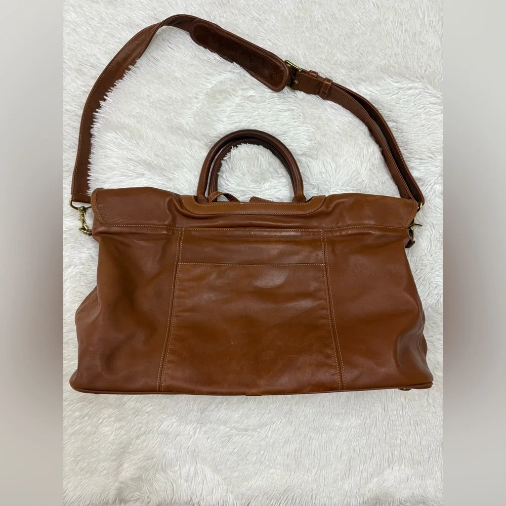 Coach Brown Leather Messenger Bag